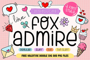 Fox Admire, a Handwritten Font by Fox7 By Rattana