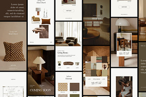 Interior Design Stories Templates