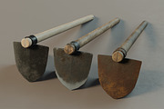 Hoe set, an Object 3D Model by mockupzz (Thumbnail 3 of 7)