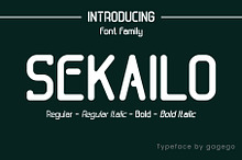 SEKAILO FONT SANS SERIF
