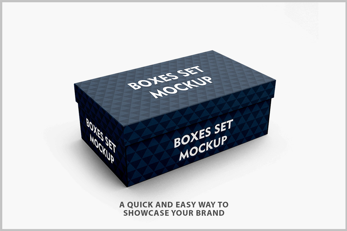 Shoe Box Mockup PSD, a Packaging Mockup by Bruno's Shop (Photo 2 of 4)