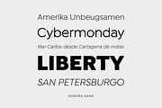 Isidora Sans, a Sans Serif Font by Latinotype (Thumbnail 5 of 12)