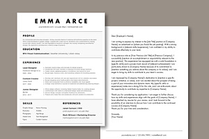 Simple Resume Cover Letter Template