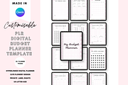 Canva Digital Budget Planner, a Stationery Template by DigitalbossCreations (Thumbnail 1 of 7)