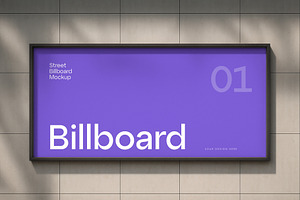 Advertising Street Banner Mockup, an Advertising Mockup by PixelWink
