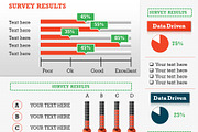 Survey Results Infographic Slides P1, a Presentation Template by Yes Presentations (Thumbnail 5 of 10)