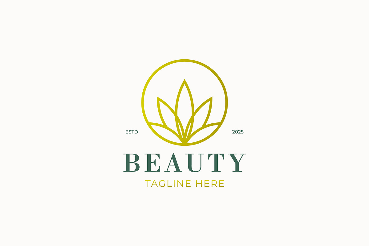 Elegant Beauty Logo Leaf Wellness, a Branding & Logo Template by Signatoro (Photo 2 of 3)