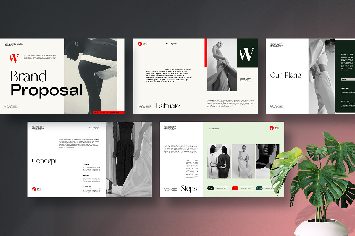 WASO | Brand Proposal, a Presentation Template by Studio Industry (Photo 2 of 10)
