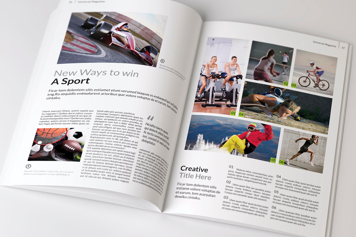Multi-purpose Magazine Template, a Magazine Template by GreenDesign (Photo 5 of 7)