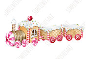 Watercolor Christmas Gingerbreads, a Food Illustration by SimpleWishesArt (Thumbnail 8 of 11)