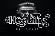 Hooking, a Serif Font by Canden Meutuah (Thumbnail 1 of 10)