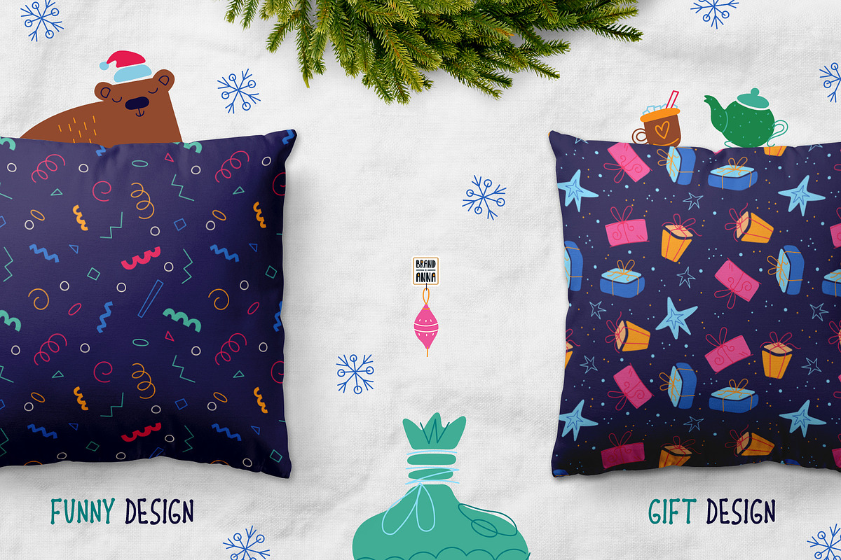Merry Christmas vector bundle, an Illustration by Brandianna (Photo 10 of 12)