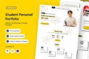 Min Jae - Studen Portfolio Landing, a Landing Page Template by productype1 (Thumbnail 1 of 5)