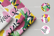 Abstract Botanical Scandinavian Set, a Pattern Graphic by Asya Melkonyan Patterns (Thumbnail 2 of 12)