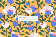 Naive Abstract Flower Market Pattern, a Pattern Graphic by likorbut (Thumbnail 11 of 14)