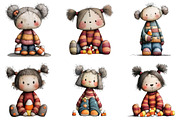 Cute Halloween Ragdoll PNG Clipart, an Illustration by DreamArtGraphic (Thumbnail 2 of 5)