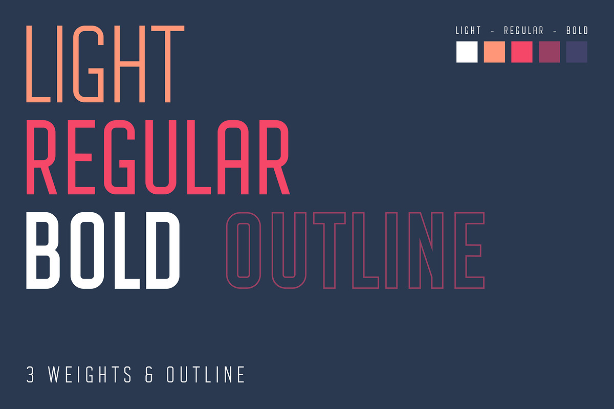Avantgarde Sans Serif Family preview 2
