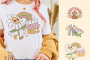 Flower power - retro groovy bundle, an Object Illustration by Huxmay (Thumbnail 9 of 13)