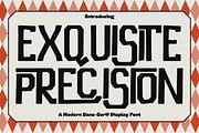 Exquisite Precision - Technical Font, a Sans Serif Font by 177Studio (Thumbnail 1 of 8)