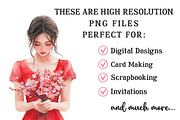Cherry Blossom Spring Clipart, an Illustration by OK Design (Thumbnail 4 of 6)
