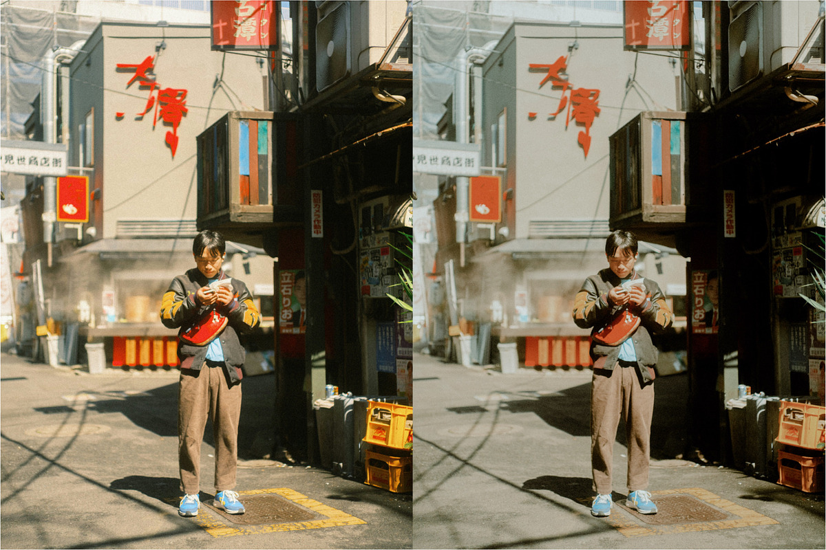Urban retro Lightroom presets, a Preset Add-On by Presets store (Photo 4 of 9)
