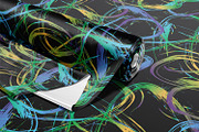 Colorful Paint Traces, a Wallpaper Graphic by MalyskaStudio (Thumbnail 2 of 13)