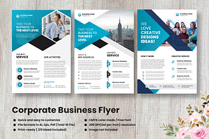 Corporate Business Flyer Template