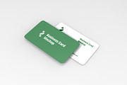 Business Card Round Corner Mockup, a Product Mockup by graphypix (Thumbnail 1 of 4)