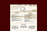 Rustic Restaurant Menu Template, a Flyer Template by BrandPacks (Thumbnail 3 of 6)