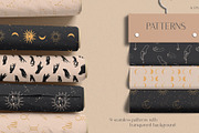 Celestial Symbols - Sun&Moon, an Illustration by Alisha Gronska (Thumbnail 2 of 12)
