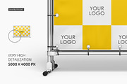 Press Wall Banner Mockup Set, an Advertising Mockup by Country4k (Thumbnail 3 of 4)