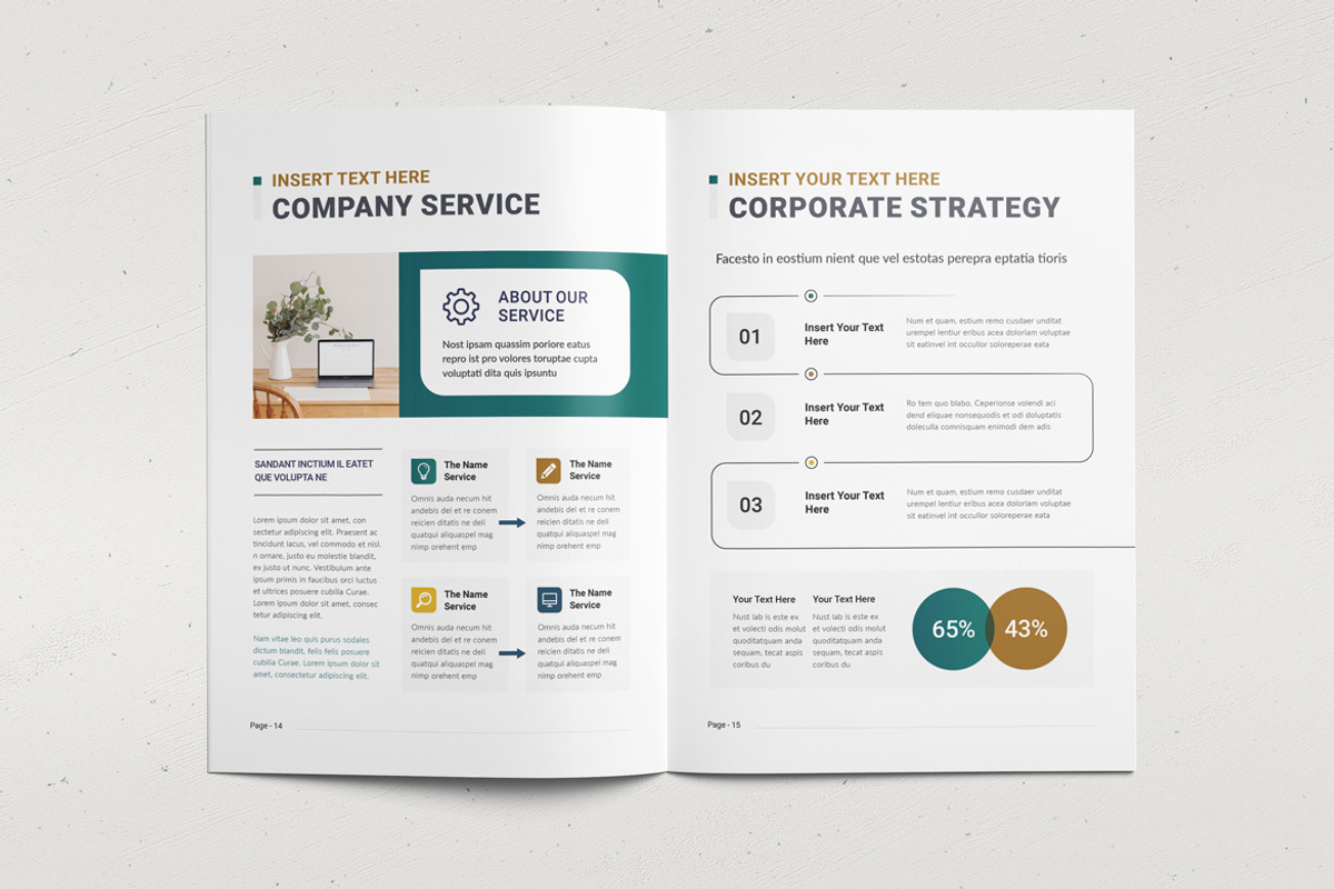 Company Profile | InDesign & MS Word, a Brochure Template by Creativity-Design (Photo 7 of 11)