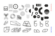 Abstraction modern geometry set., a Pattern Graphic by lisa_kalev (Thumbnail 8 of 8)