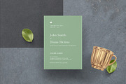 Minimal Colorful Wedding Invitation, an Invitation Template by Creativestoree (Thumbnail 4 of 4)