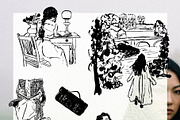 Poetcore: Ink Illustrations & Frames, a Decorative Illustration by divanovskaya_nv (Thumbnail 6 of 23)