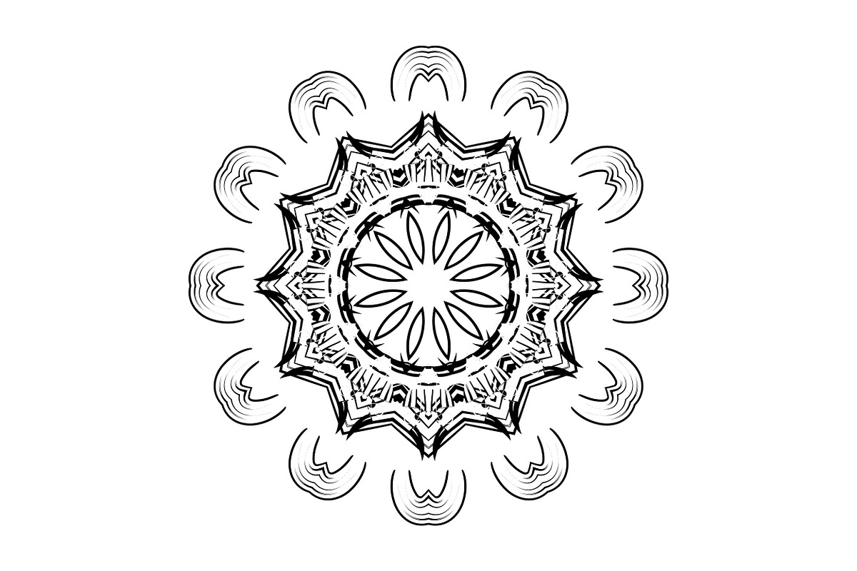Spiritual Mandala Artwork Bundle, a Decorative Illustration by NJ Himel (Photo 56 of 104)