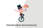 Circus Clipart PNG Carnival Arts, a Decorative Illustration by QM_ART (Thumbnail 3 of 7)