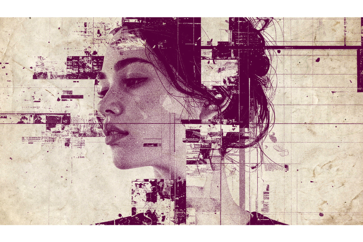Beautiful Noise - Abstract Collages, a Texture Graphic by Offset (Photo 18 of 21)