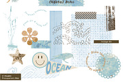 Coastal Boho - Graphic set, an Object Graphic by LuOtero (Thumbnail 4 of 10)