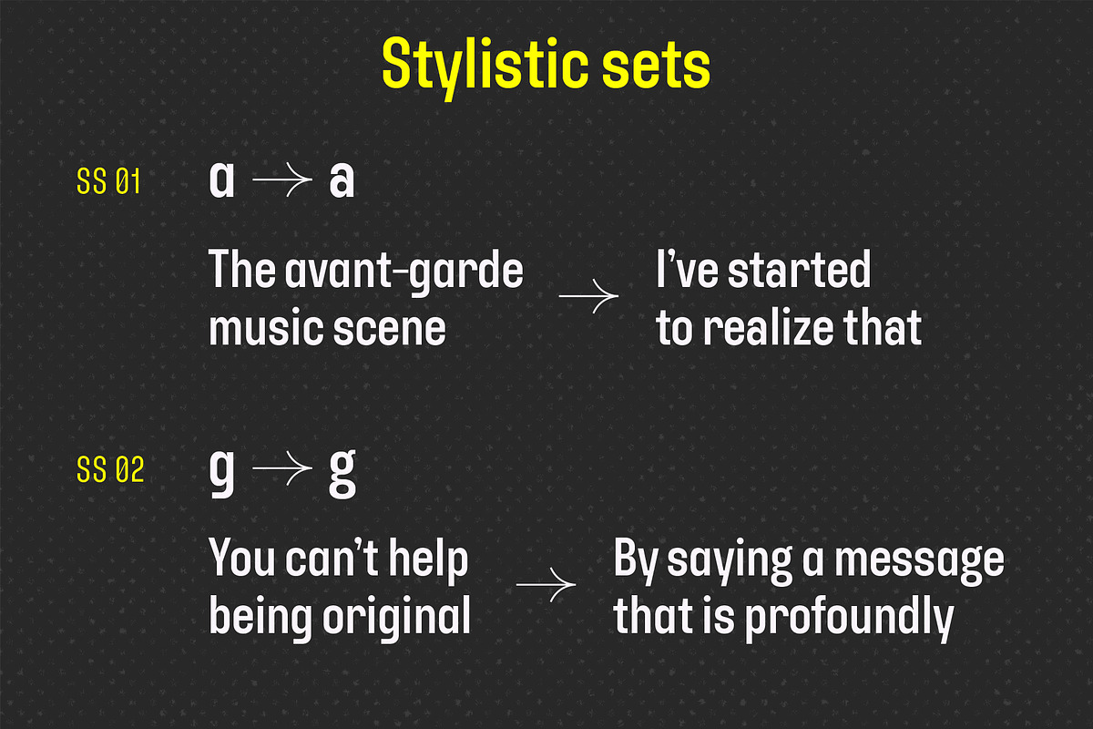 YNF Dustin | Condensed sans serif, a Sans Serif Font by YNF (Photo 11 of 26)