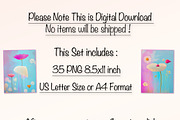 Spring Awakening Vibrant Papers, a Decorative Illustration by Fusion Dream (Thumbnail 7 of 8)
