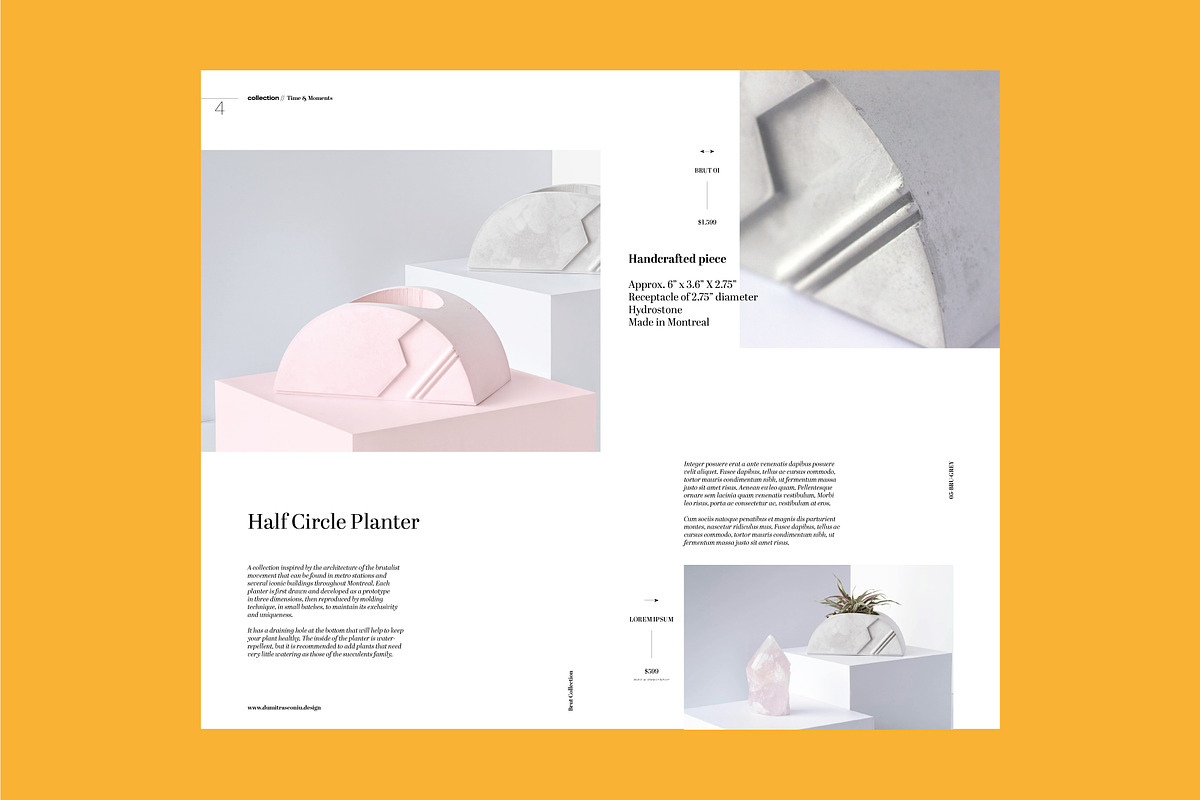 Tabloid Lookbook / Portfolio, a Brochure Template by dumitrasconiu.design (Photo 3 of 5)