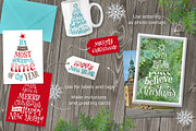 11 Christmas Lettering | 9 Ornaments, an Illustration by bariskina (Thumbnail 2 of 5)