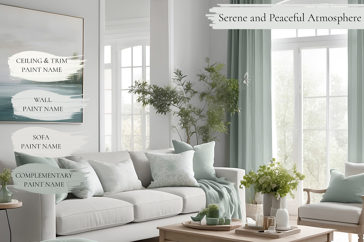 Sw Quiet Luxury Home Paint Palette, a Presentation Template by CONCEPT COLORS (Photo 5 of 9)