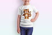 Tiger Clipart, an Animal Illustration by Forhadx5 (Thumbnail 12 of 14)