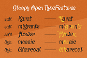 Gloopy, a Script Font by Eurotypo (Thumbnail 6 of 6)