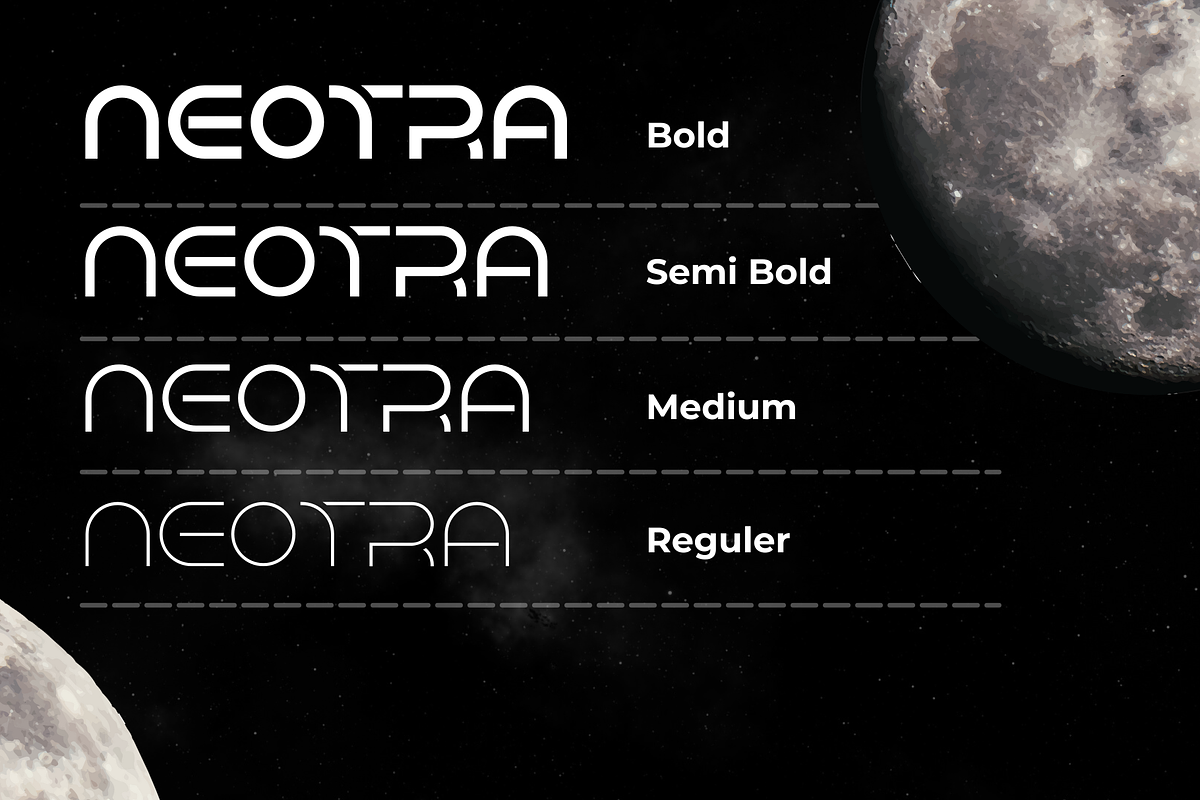 Neotra Futuristic Font, a Font by Brand_Hero (Photo 6 of 13)