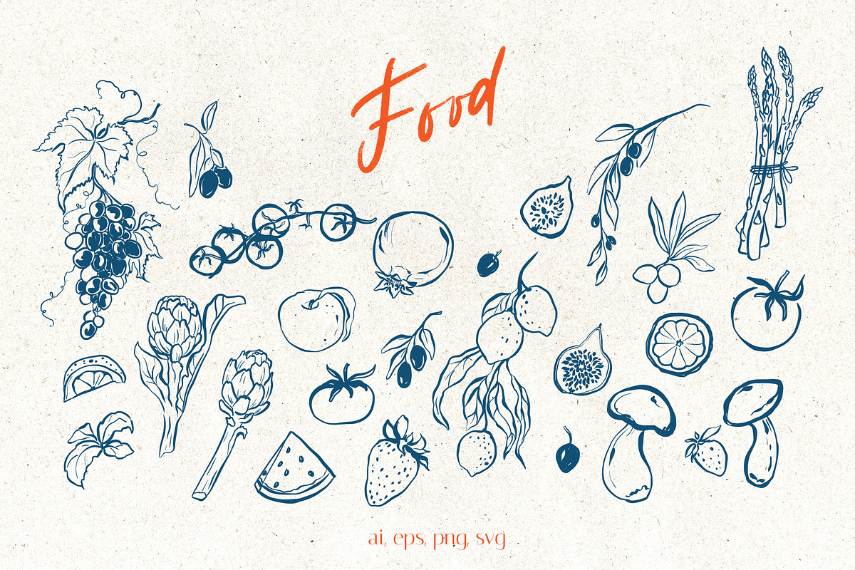 Mediterranean illustration Dolce, an Object Illustration by Yuliya Derbisheva (Photo 7 of 15)
