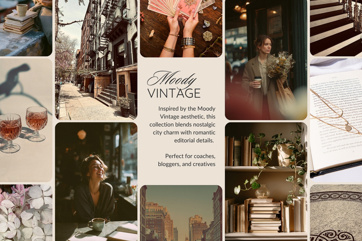 Vintage Vibes Brand System + UI Kit, an UI Kit Template by The Brand Alchemists (Photo 2 of 12)