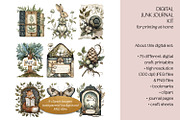 Mystical Botanicals Junk Journal Kit, a Background Graphic by The Dutch Lady Designs (Thumbnail 6 of 8)
